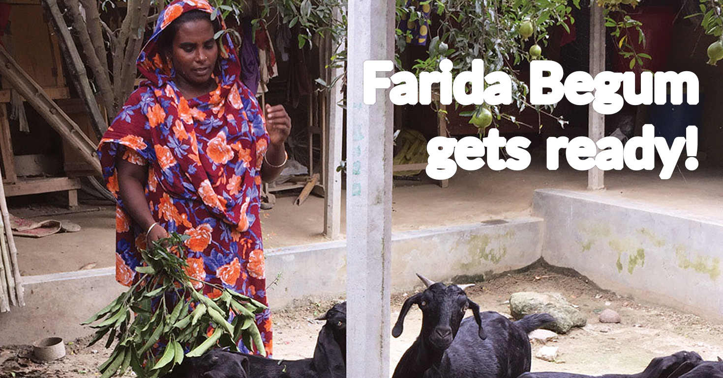 Farida Begum Gets Ready