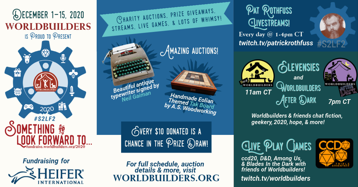 Worldbuilders Fundraiser for Heifer International